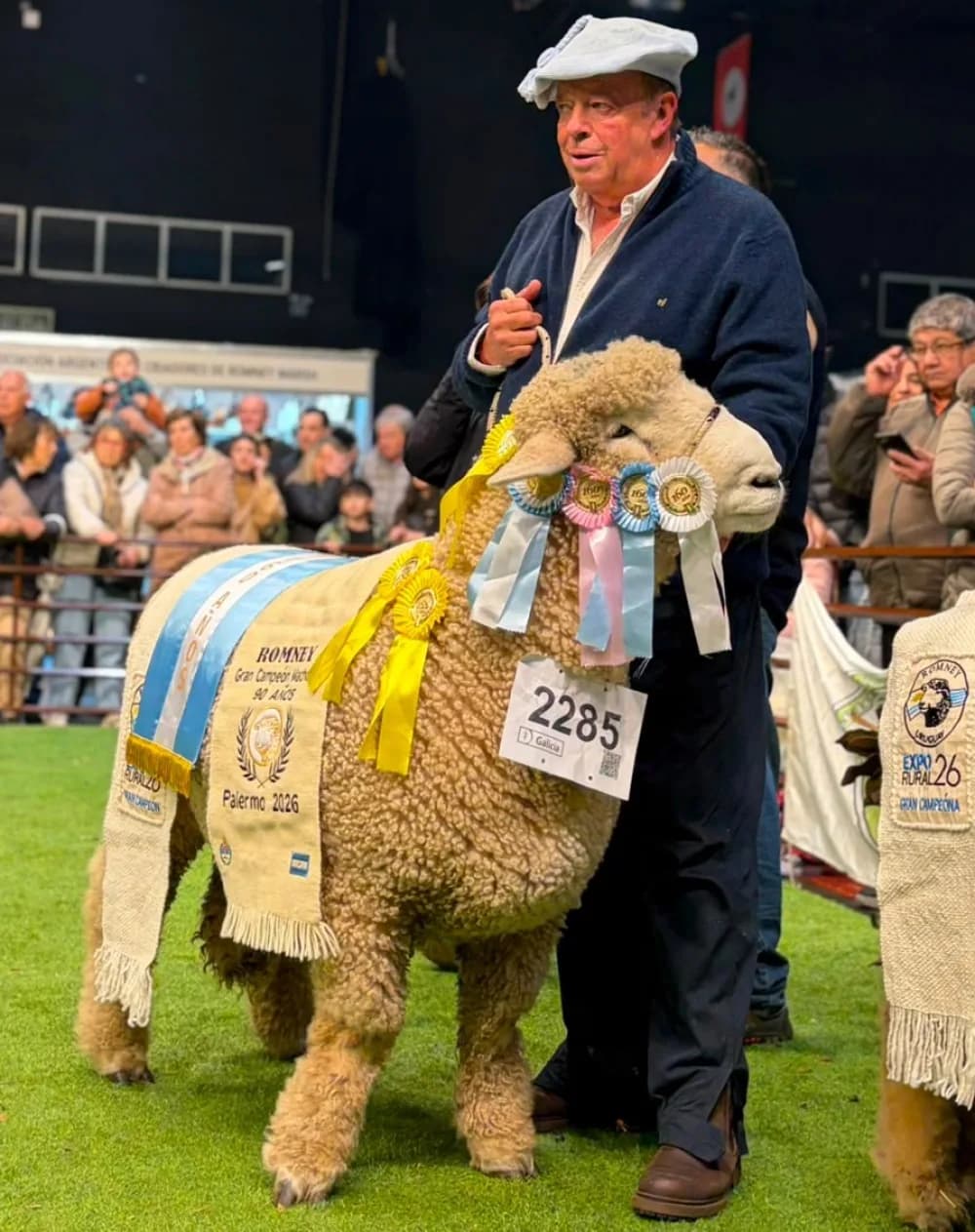 Corrientes ganó el máximo premio con un carnero en la Rural de Palermo