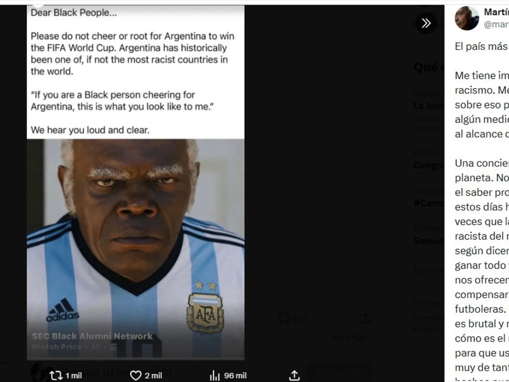 La ola antiargentina y el descargo de Martín Caparrós: "El país más racista del mundo"