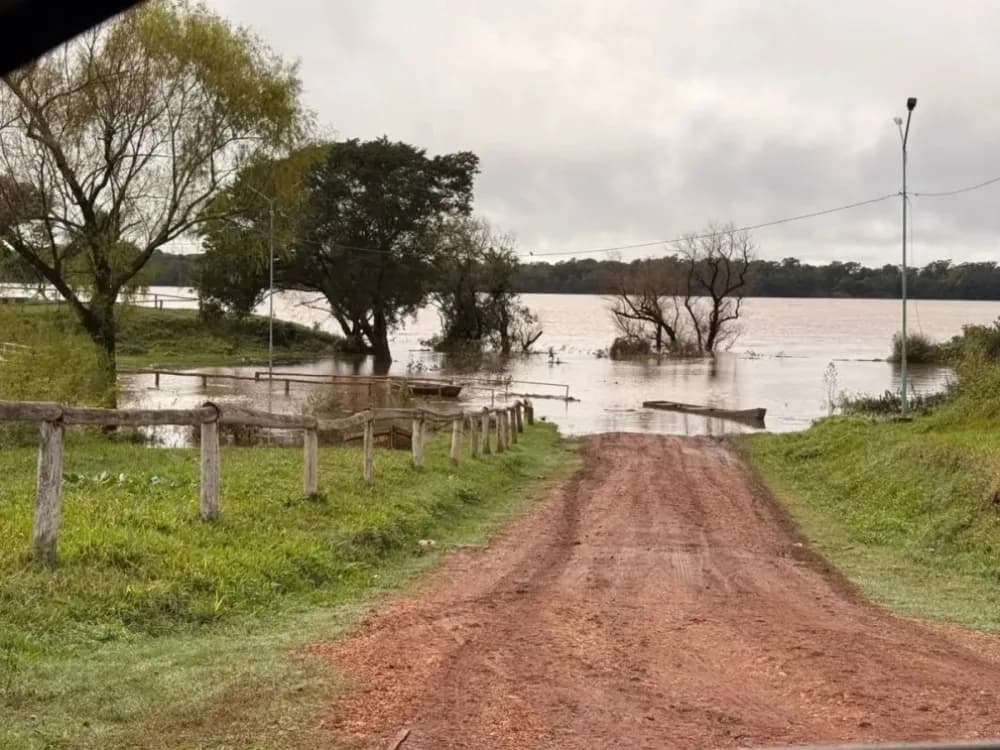 Crecen los ríos Paraná y Uruguay en Corrientes: cómo están los niveles