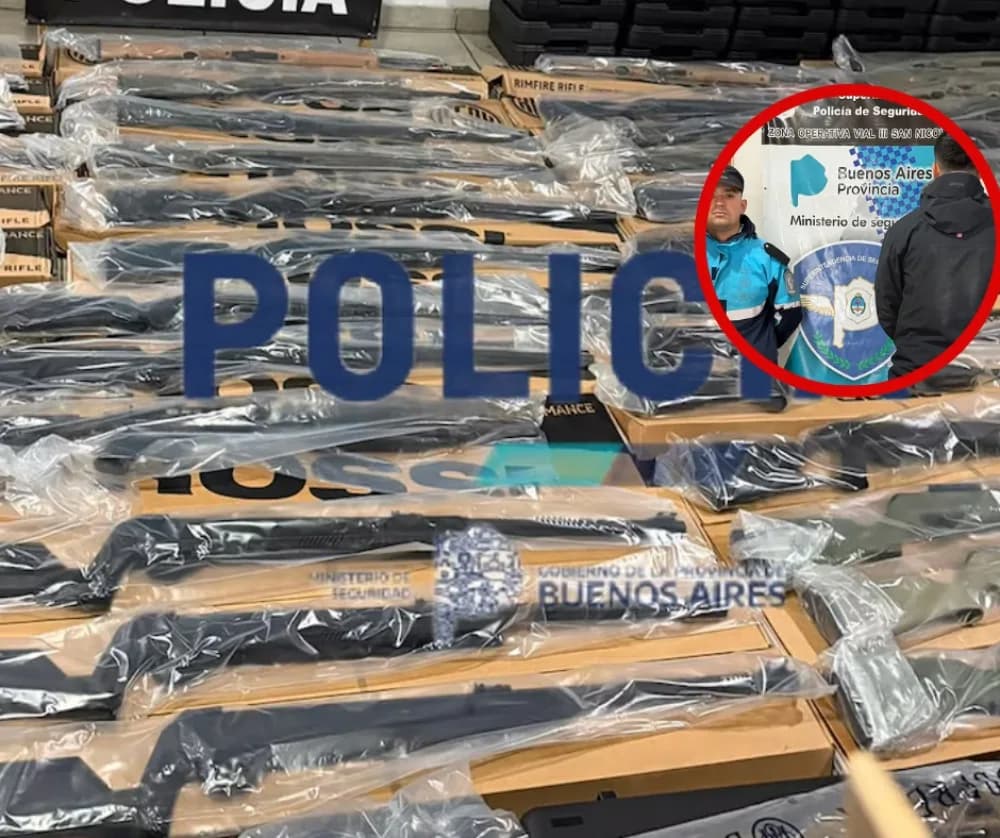 Detuvieron a un chaqueño con un arsenal de 131 armas de guerra