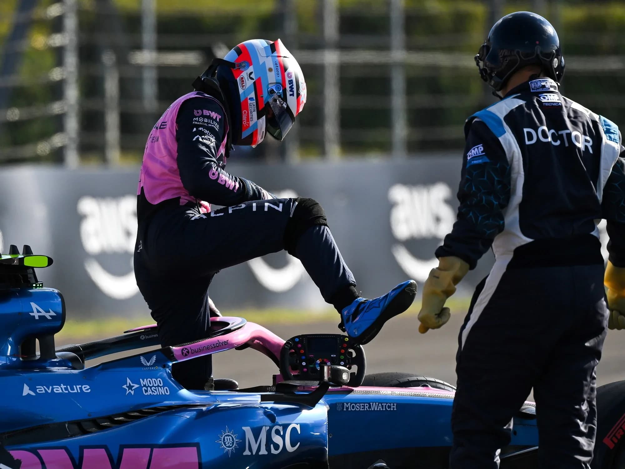 Qué dijo Colapinto tras el accidente que sufrió en la práctica de la F1 en Hungría