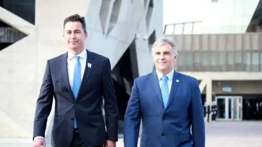 Manuel Calvo: “Hablamos de todo con Santilli; no de alianzas, pero sí de acuerdos electorales”
