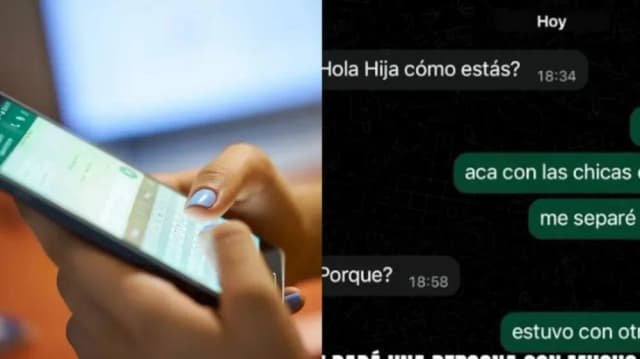 Le contó a su papá que la engañaron y la respuesta la desconcertó