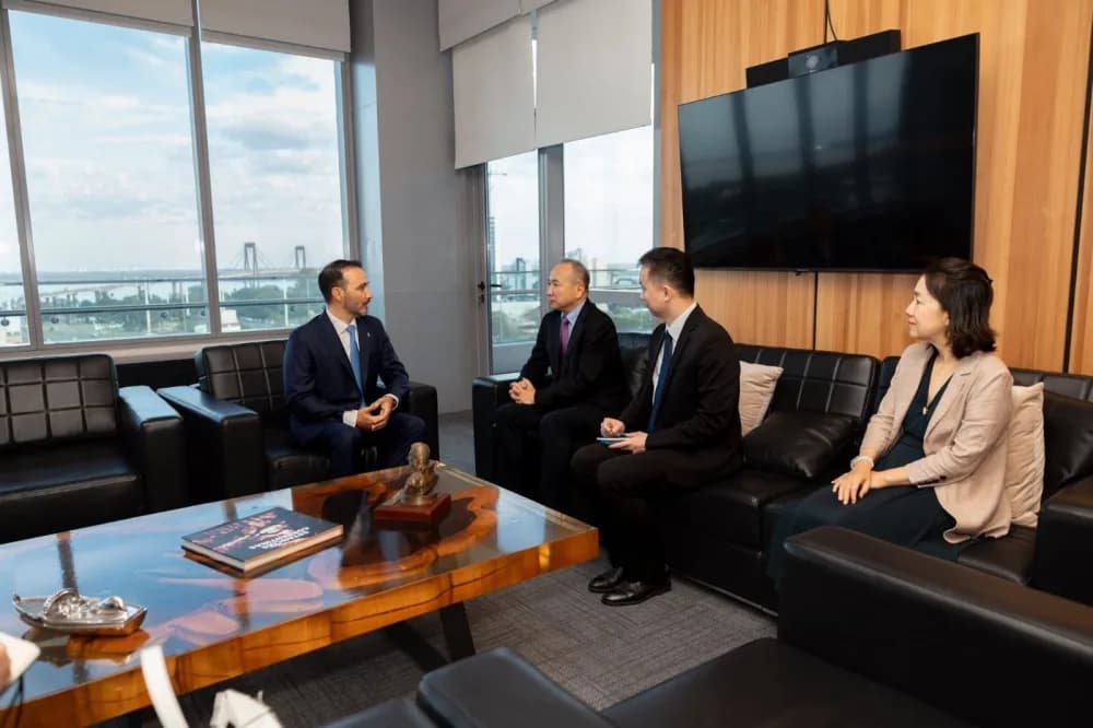 Valdés recibió al embajador de China y avanzaron en una agenda de inversiones