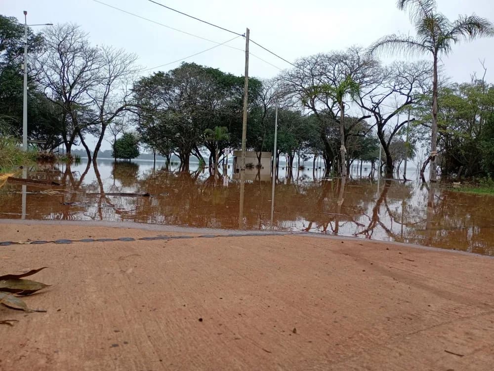 Preocupación en Monte Caseros por la crecida del Río Uruguay