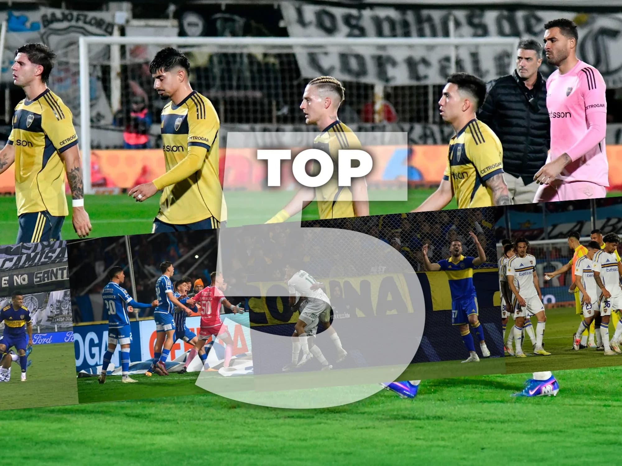 El top 5 de las peores goleadas sufridas por Boca en los últimos años