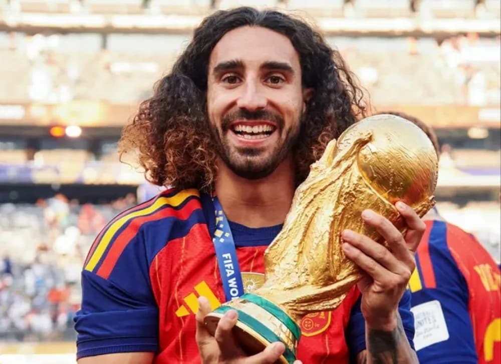 Cucurella cumplió su promesa tras ganar el Mundial 2026