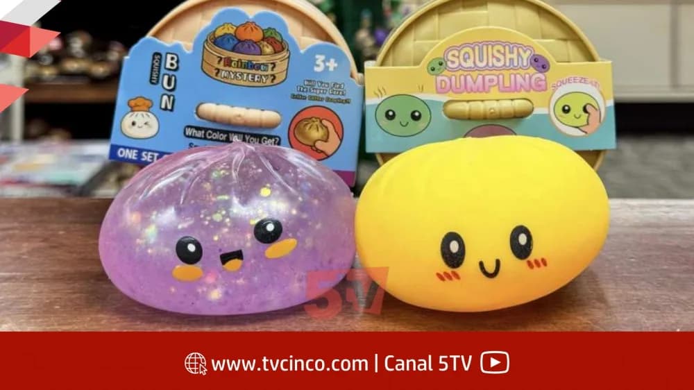 Los juguetes squeezy tienen benceno altamente cancerígeno