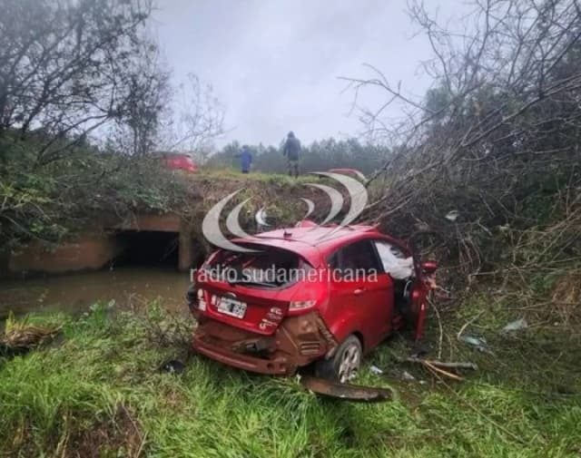 Choque fatal: dos muertos y dos heridos en la Ruta 14