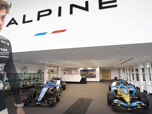 Video: así es la fábrica de Alpine en Enstone donde Franco Colapinto pasa sus horas