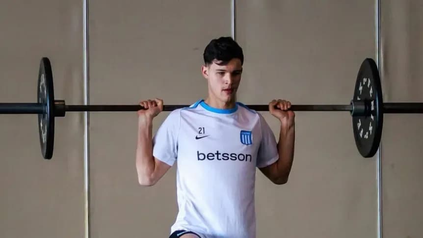 Carboni dio un paso importante en la recuperación y Racing lo espera: cuándo podría volver - TyC Sports