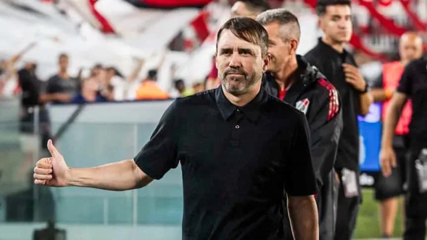 El Chacho está asustado en River - TyC Sports