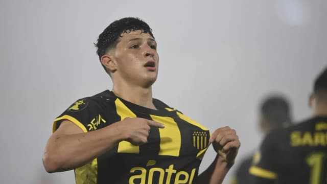 Gol y asistencia: el juvenil de River que brilló en la coronación de Peñarol en Uruguay - TyC Sports
