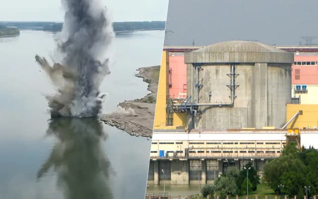 En plena sequía y ola de calor, Rumanía ha tenido una singular idea para mantener funcionando una central nuclear: usar explosivos
