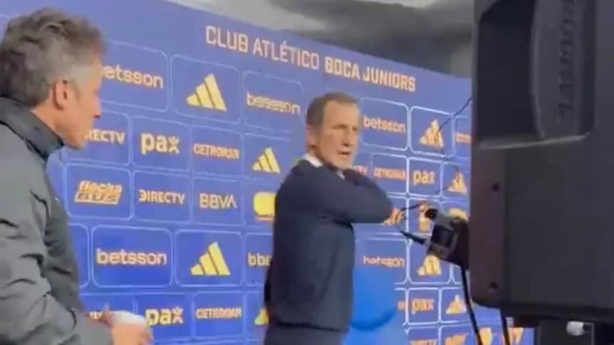 "No te pelees": el divertido cruce entre Arruabarrena y Guillermo en conferencia de prensa - TyC Sports