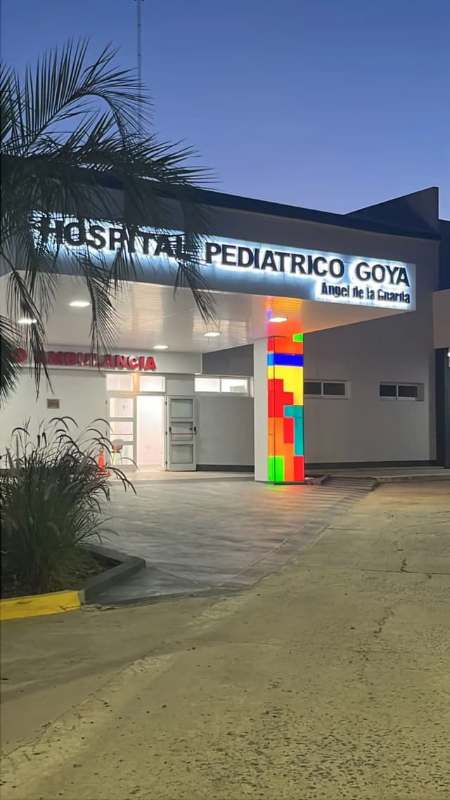 El Hospital Pediátrico "Ángel de la Guarda" de Goya superó las 32 mil atenciones en un año
