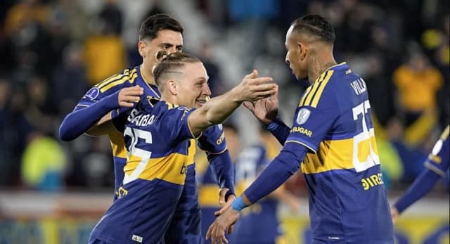 Boca remontó y se floreó ante Recoleta por los octavos de la Copa Sudamericana 2026