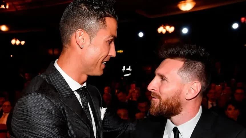 El mensaje de Cristiano Ronaldo para Messi por la muerte de su padre - TyC Sports