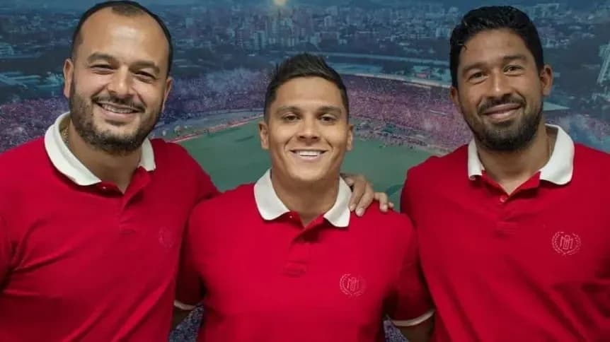 El récord a medias que rompió Juanfer Quintero tras irse de River y ser presentado en DIM - TyC Sports