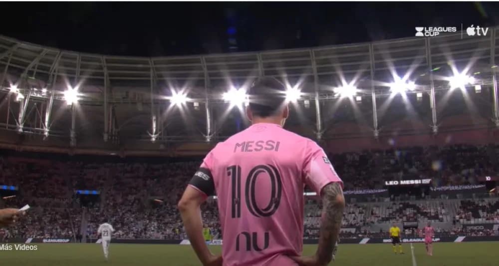 El partido de Messi en su vuelta al Inter Miami tras despedir a su padre