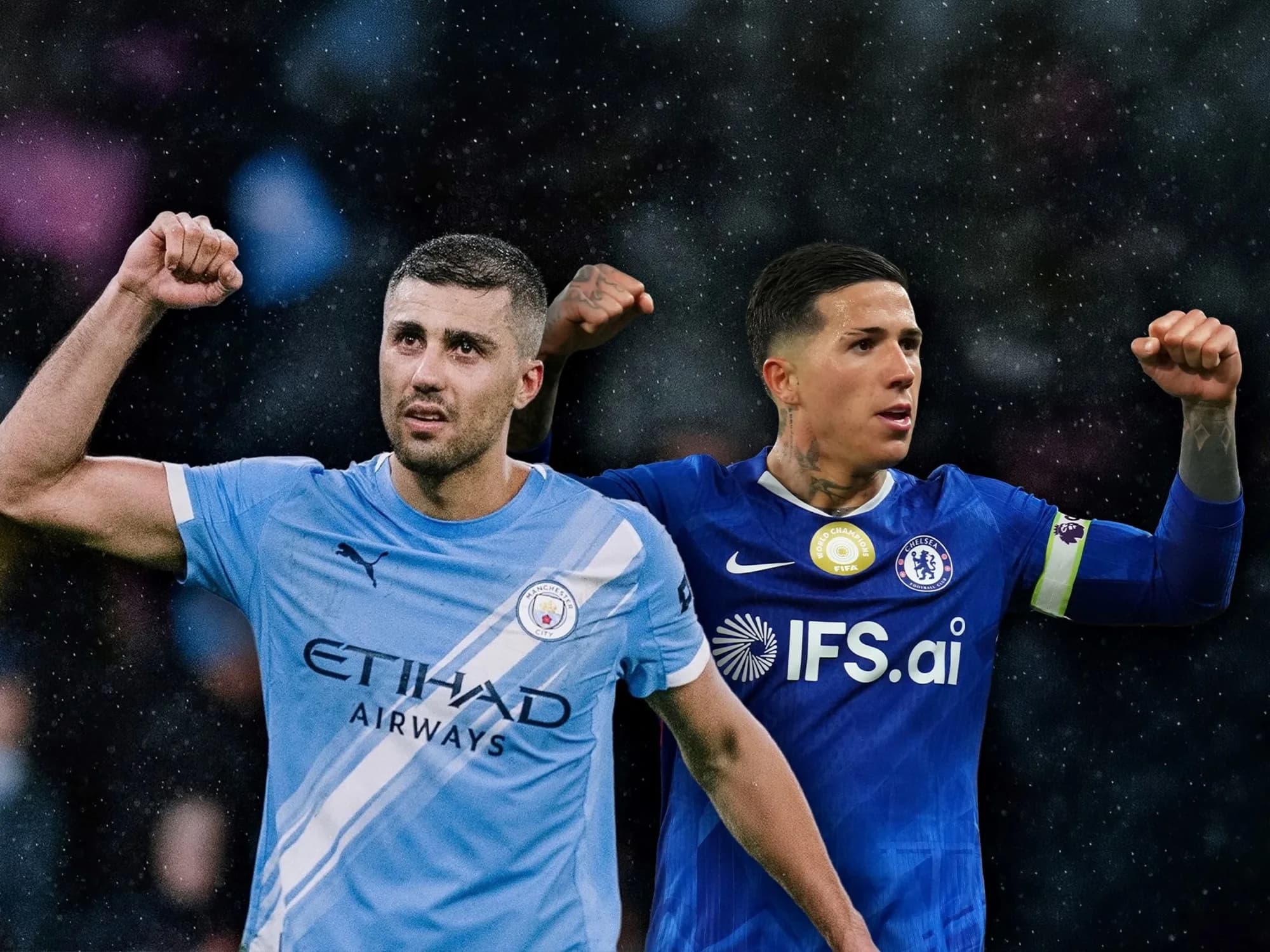 Manchester City rechazó otra oferta del Barcelona por Rodri y espera por Enzo Fernández