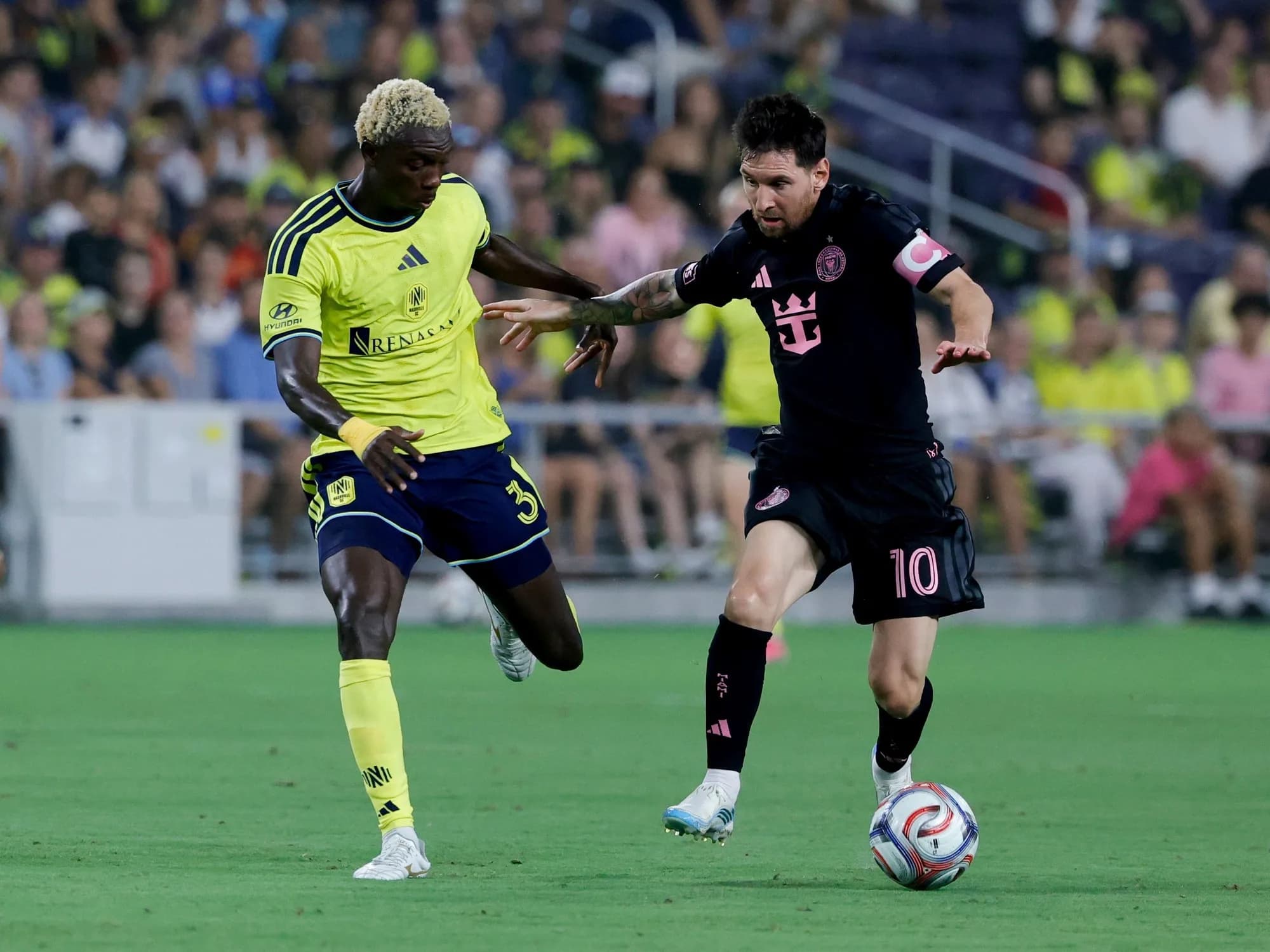 Con Messi, Inter Miami sufre y pierde ante Nashville