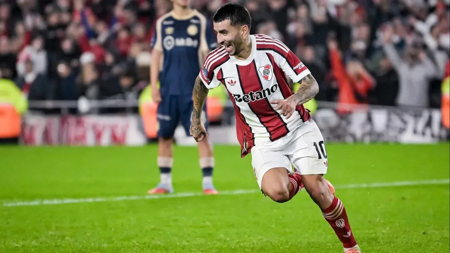 Ángel Correa fabricó un penal y marcó su primer gol en River - TyC Sports