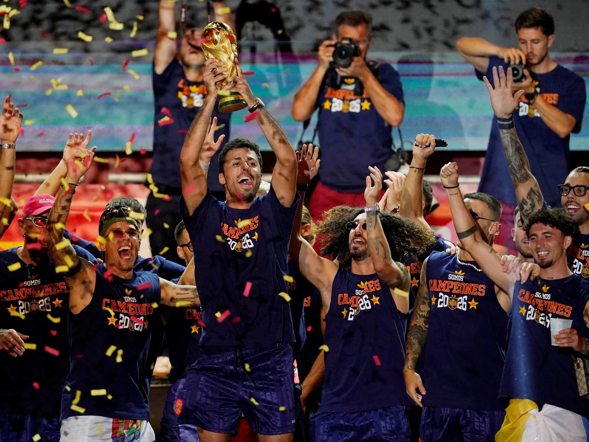 El Barcelona festeja: arregló con Rodri