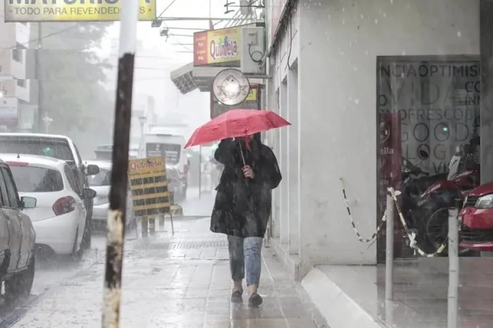 Hay alerta amarilla por tormentas para gran parte de Corrientes