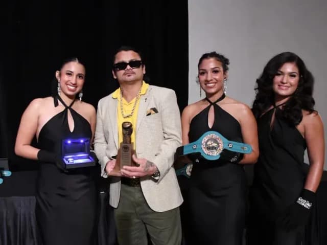 El Chino Maidana fue reconocido en Las Vegas: ingresó al Salón de la Fama