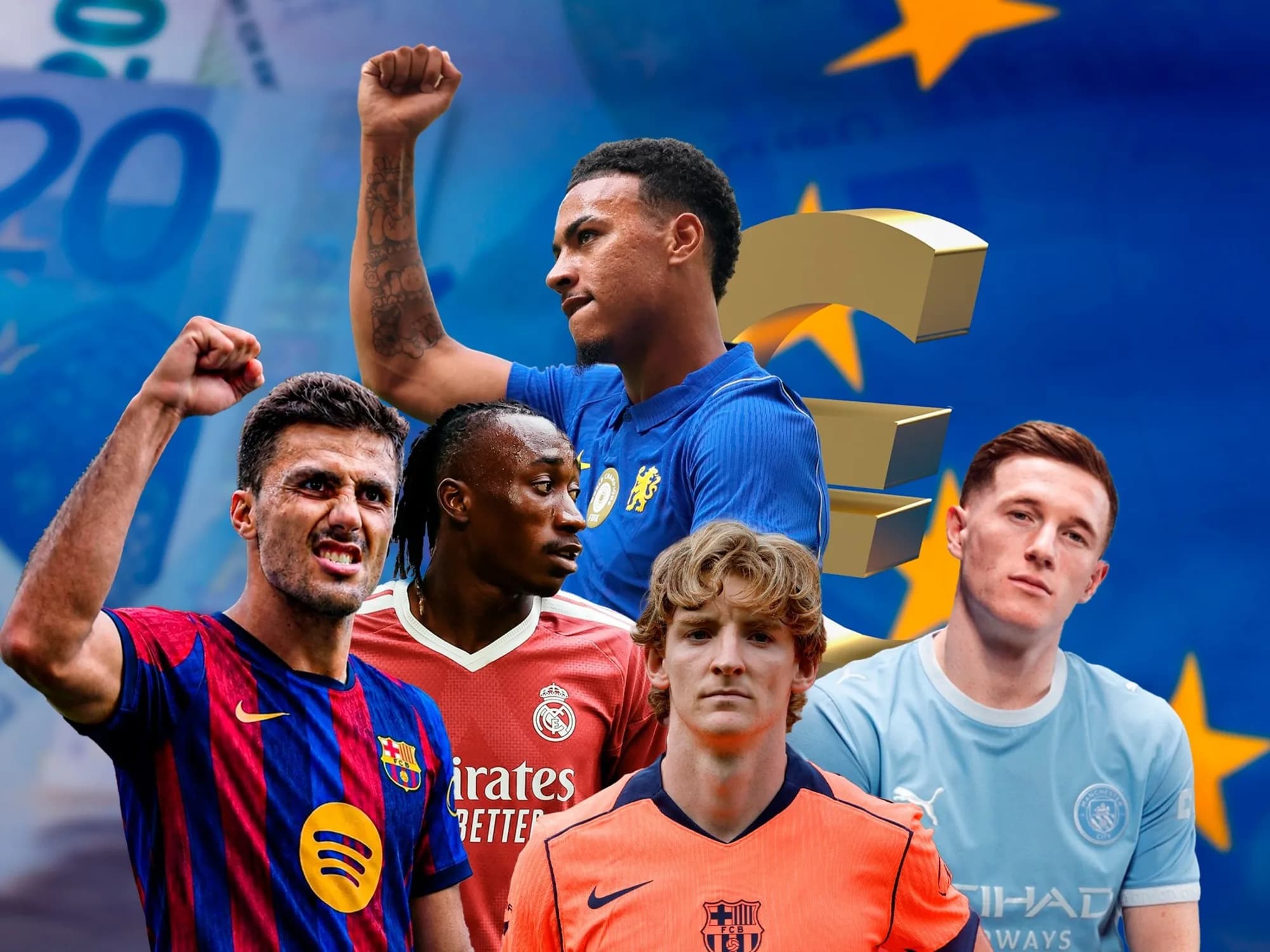 Los diez pases más importantes del fútbol europeo