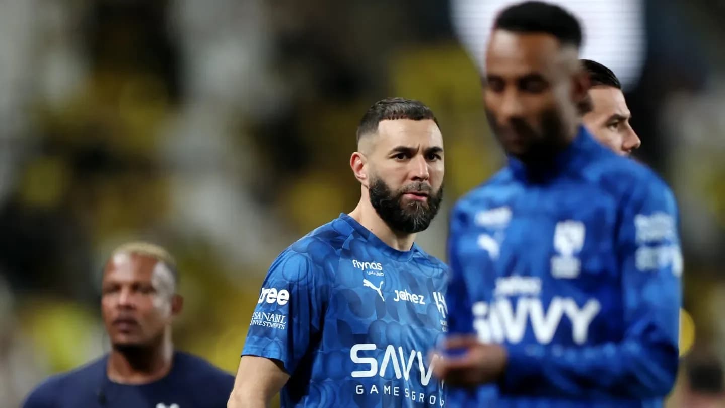 Su DT lo reemplazó y estalló de bronca: otro conflicto de Benzema en Arabia Saudita y rumores de salida - TyC Sports