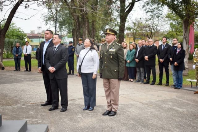 Goya rindió homenaje al General San Martín