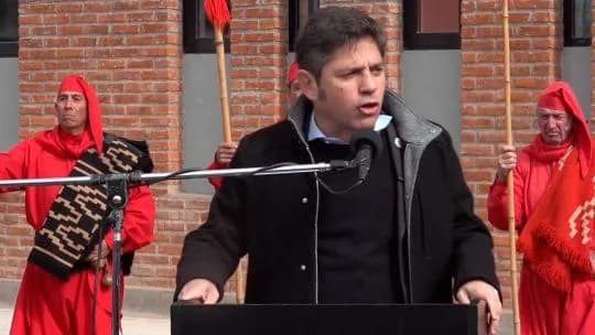 Axel Kicillof desmintió que la mujer detenida sea una funcionaria de su gobierno