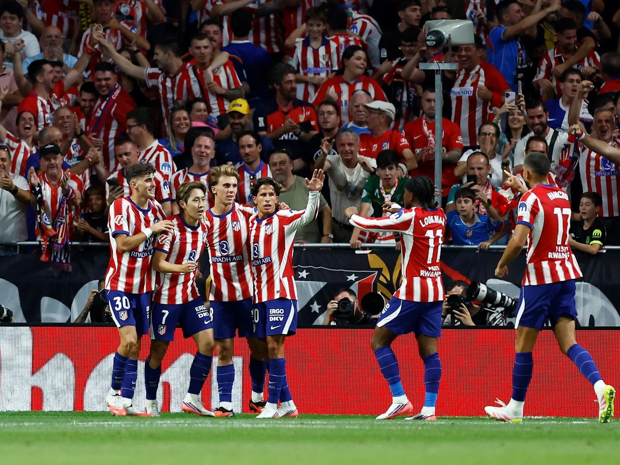 Sin Julián ni el Cuti, Atlético de Madrid le gana al Málaga en el debut en LaLiga