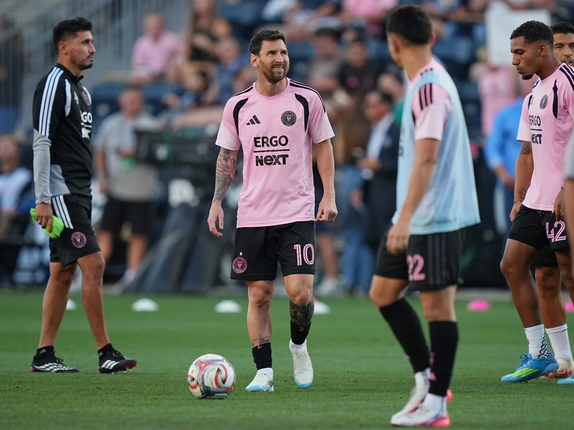 Messi craneó la jugada e Inter Miami se lo empató a Philadephia Union