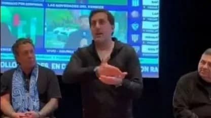El video filtrado de Milito por las críticas en Racing: “Por eso me matan” y “sabemos con quién lidiamos” - TyC Sports