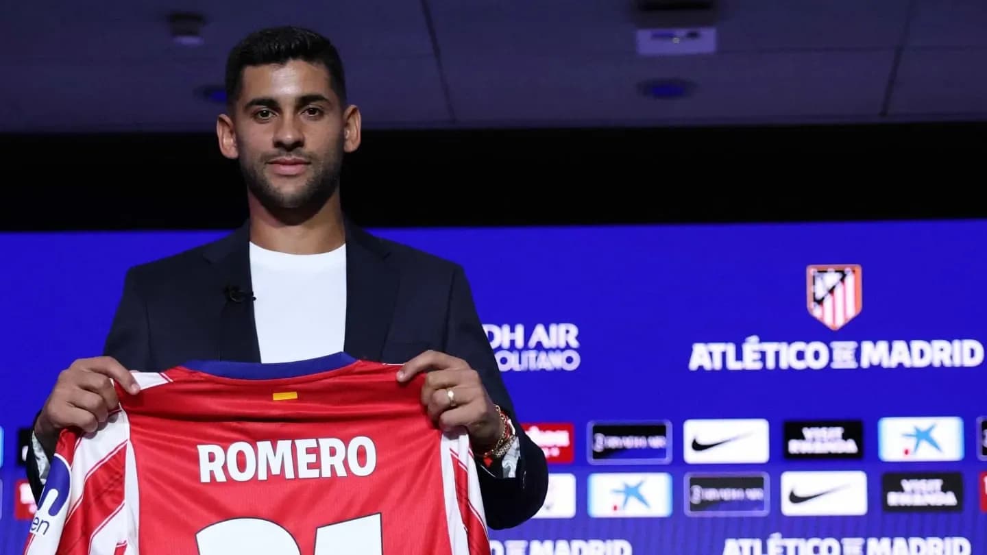 Cuti Romero, en su presentación en Atlético de Madrid: "Quiero dejar mi nombre en la historia del club" - TyC Sports