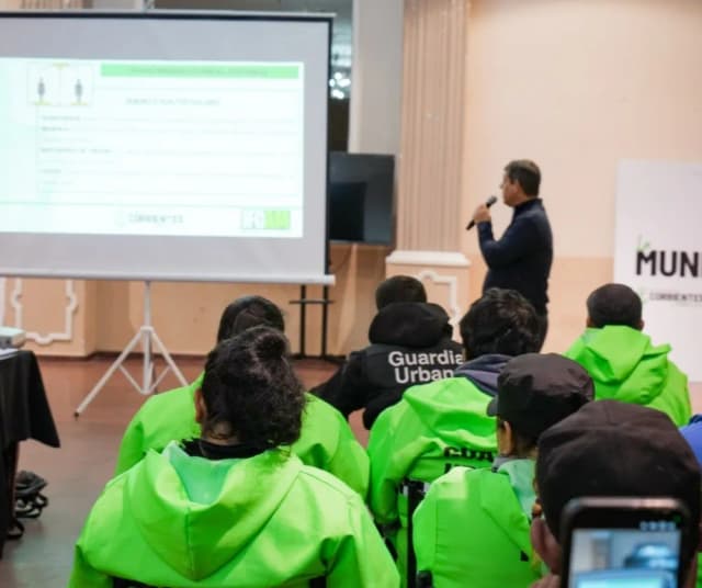 Comenzó un ciclo de capacitaciones para agentes de la Guardia Urbana municipal