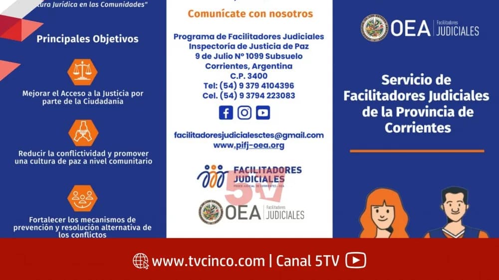 Portada de video: Facilitadores Judiciales: Corrientes celebra 15 años acercando la Justicia a la comunidad