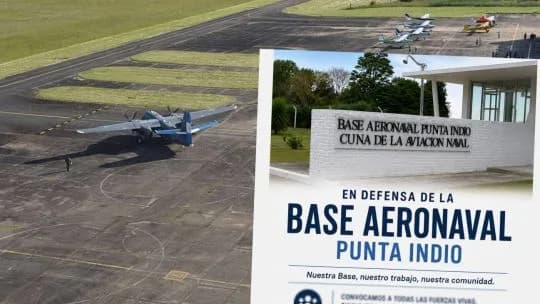 Punta Indio, en tensión por la reestructuración de la Armada: reclaman por el futuro de la histórica base aeronaval