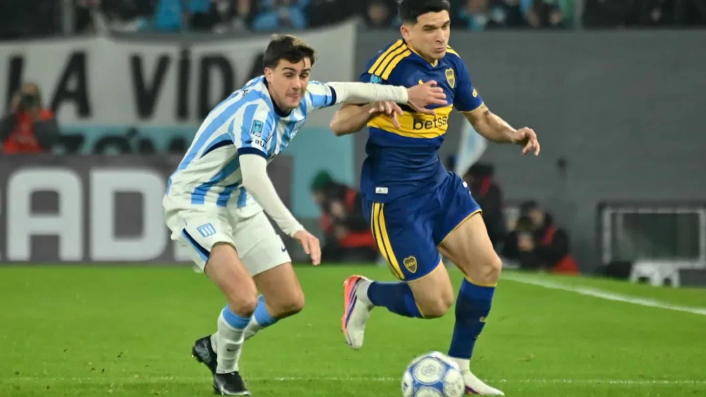 Cómo quedó el historial entre Boca y Racing - TyC Sports