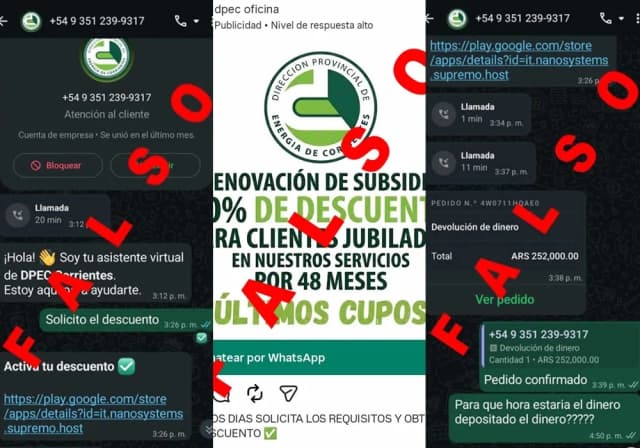 DPEC alerta por estafas: falso asistente y descuentos truchos