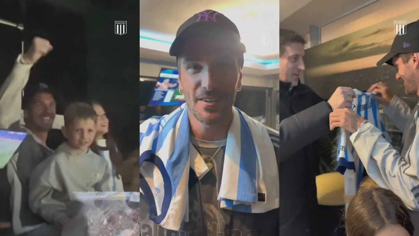 "Esta es mi casa": De Paul, presente en el empate de Racing ante Boca - TyC Sports