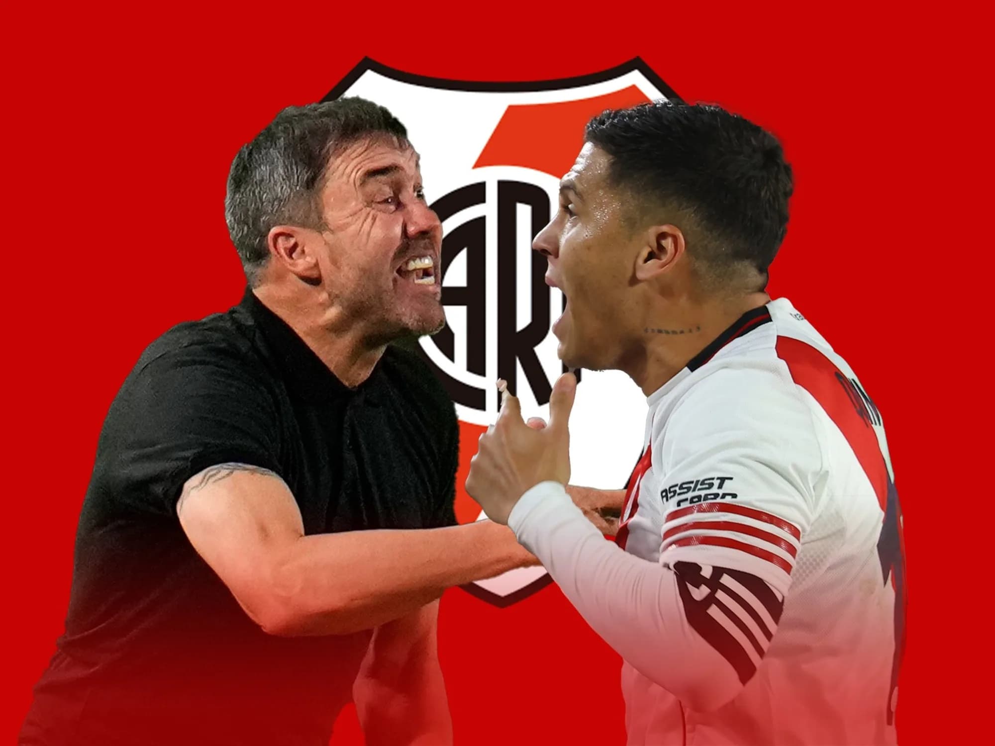 El sugerente like de Juanfer Quintero contra Coudet