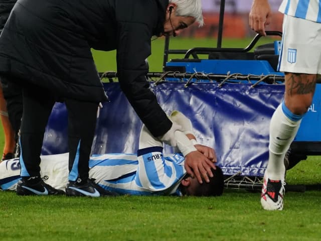 Se confirmó la lesión de Nacho Rodríguez en Racing: ¿qué chances tiene ante la Lepra mendocina?