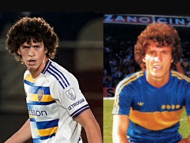 La divertida reacción de Oscar Ruggeri con el pibe Jagger de Boca: ¿qué le vio en común?