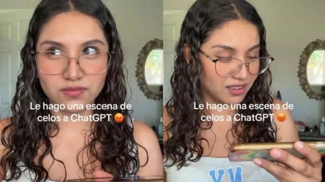 Le hizo una escena de celos a la IA por hablar con otras mujeres e hizo que el robot se ponga nervioso
