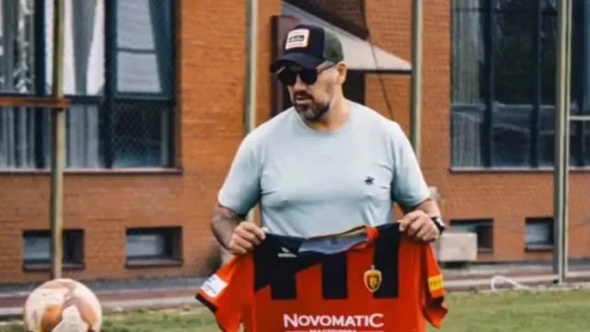 Sorpresa: el Ogro Fabbiani se va del Vadar de Macedonia del Norte a dos meses de su presentación - TyC Sports