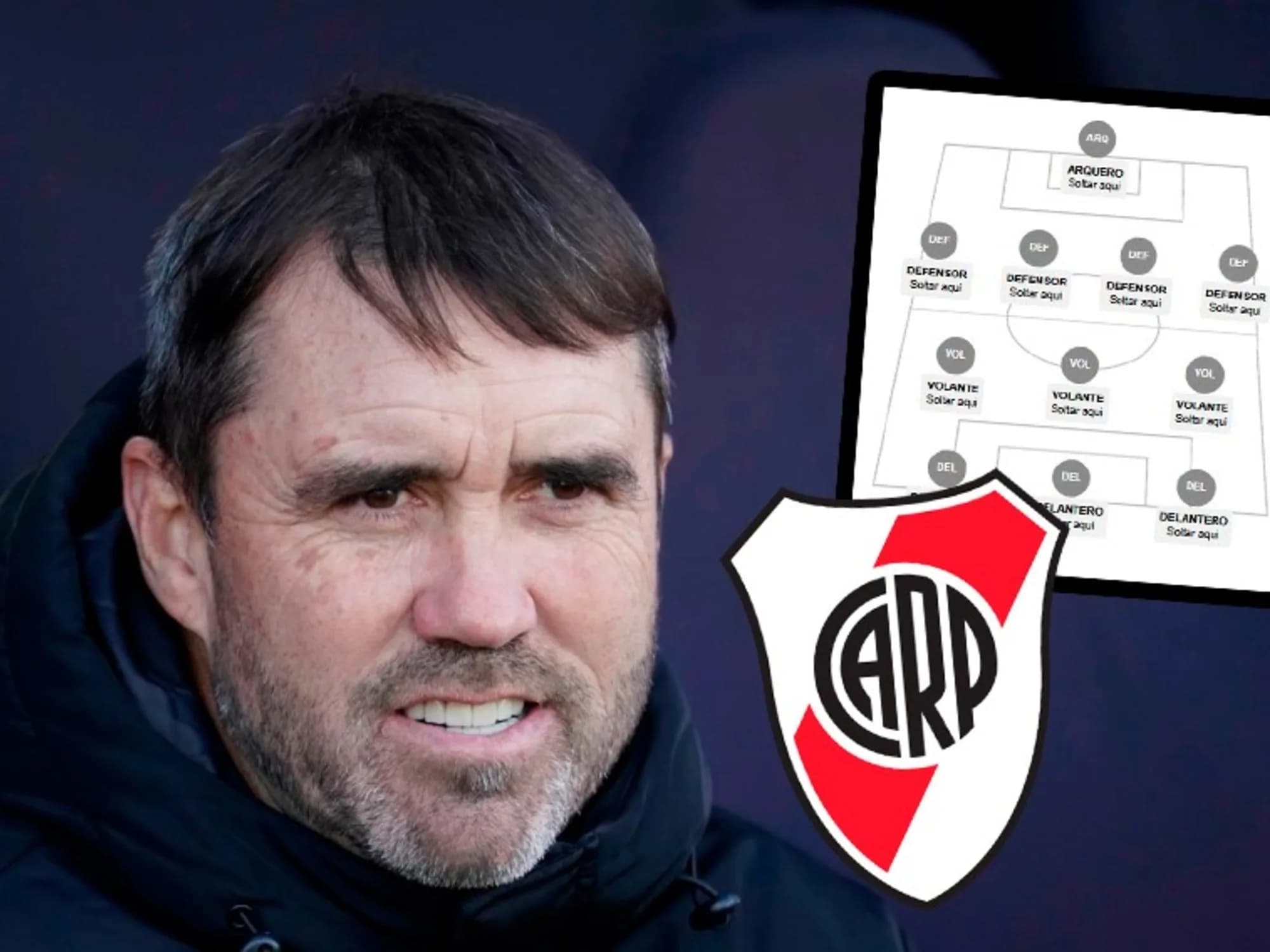 River vs Independiente Santa Fe: ¿cuál fue el 11 que armaron los hinchas para clasificar en la Sudamericana?